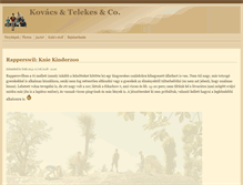 Tablet Screenshot of kovacs-telekes.org